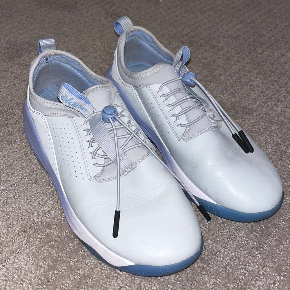 Grey and lavender Clove nursing shoes size 8.5